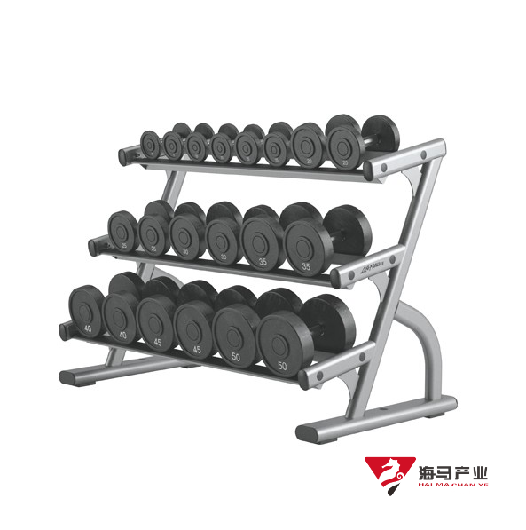 三层哑铃架